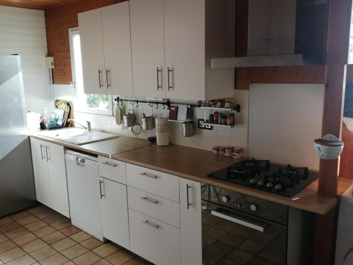 Maison Familiale En Bois Avec Piscine, Proche Du Bassin Gujan-Mestras Zewnętrze zdjęcie