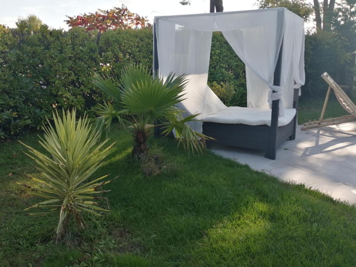 Maison Familiale En Bois Avec Piscine, Proche Du Bassin Gujan-Mestras Zewnętrze zdjęcie
