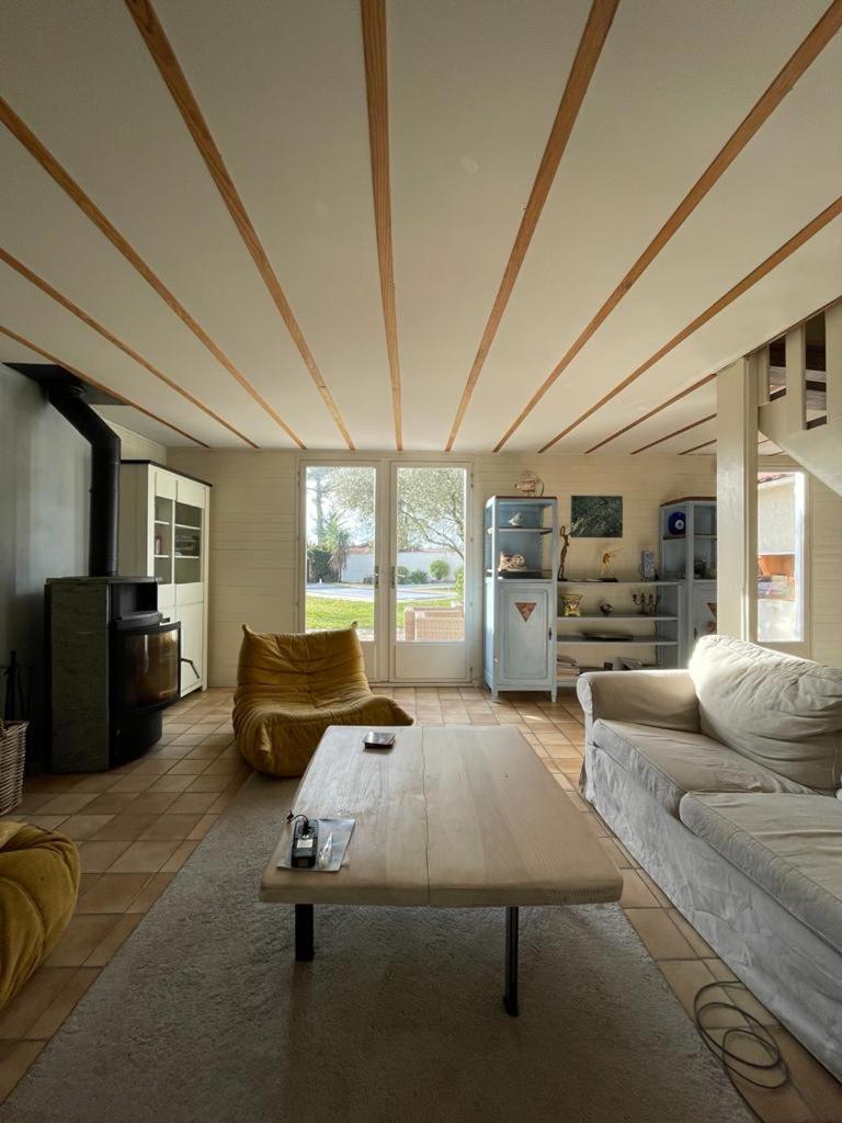 Maison Familiale En Bois Avec Piscine, Proche Du Bassin Gujan-Mestras Zewnętrze zdjęcie